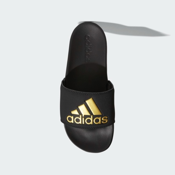 adilette cloudfoam plus logo slides